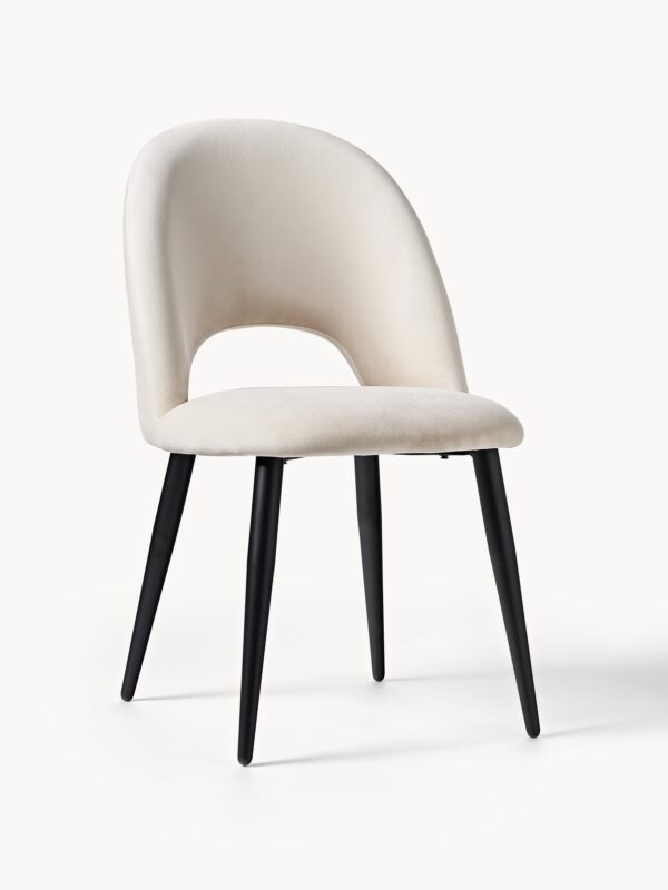 Velvet Upholstered Chair Rachel