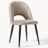 Velvet Upholstered Chair Rachel