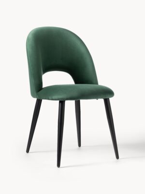 Velvet Upholstered Chair Rachel