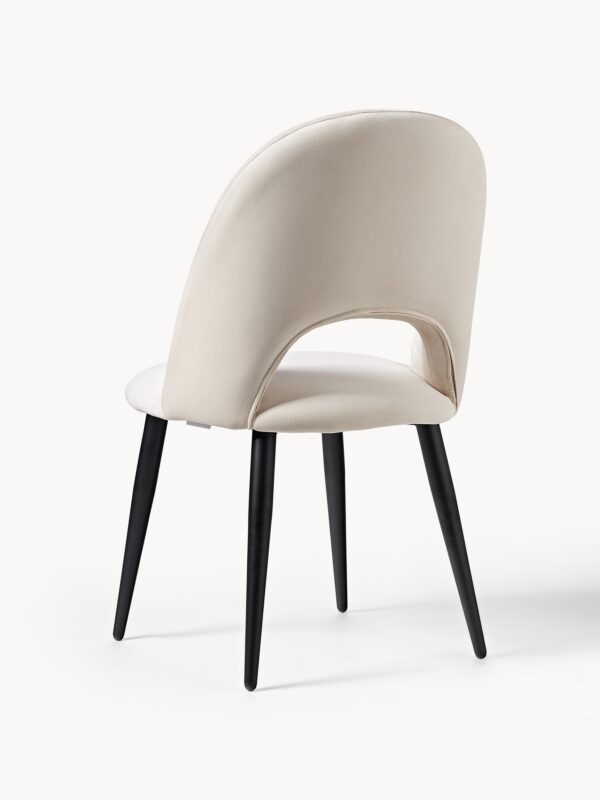 Velvet Upholstered Chair Rachel