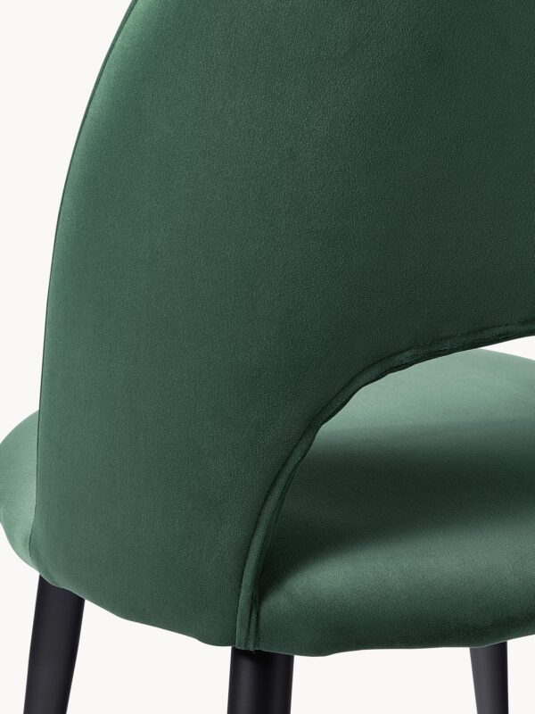 Velvet Upholstered Chair Rachel