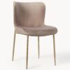 Velvet Upholstered Chair Tess