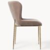Velvet Upholstered Chair Tess