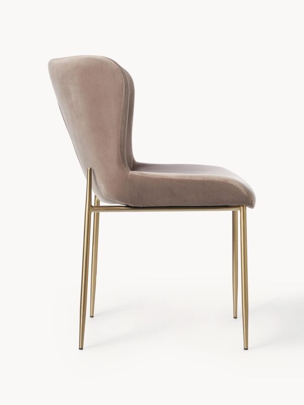 Velvet Upholstered Chair Tess