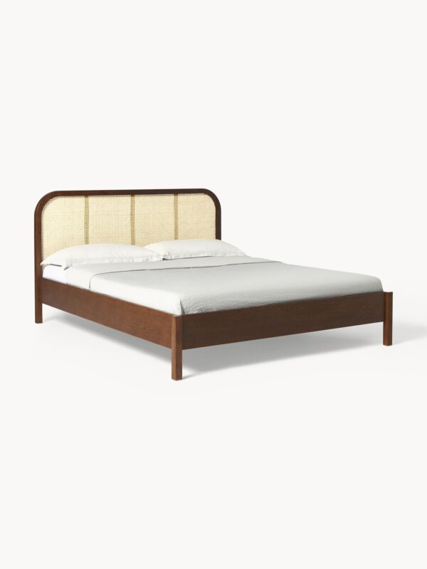 Wooden Bed Jones with Viennese Braid Headboard
