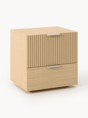 Wooden Bedside Table Sato