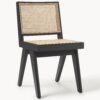 Wooden Dining Chair Sissi with Viennese Wickerwork