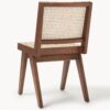 Wooden Dining Chair Sissi with Viennese Wickerwork