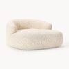 XL Bouclé Lounge Chair Sofia